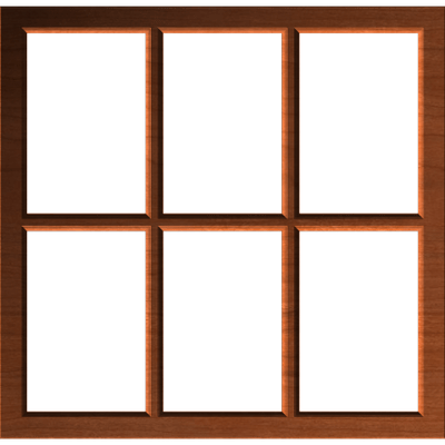 Window Clipart Wooden Window - Clip Art Window Png (400x400), Png Download