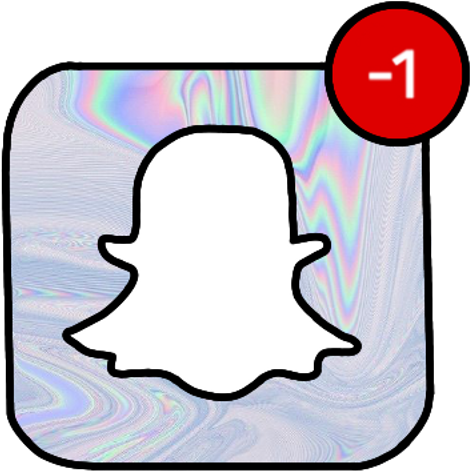 Snapchat Minus -1 One - Snapchat (1024x1024), Png Download