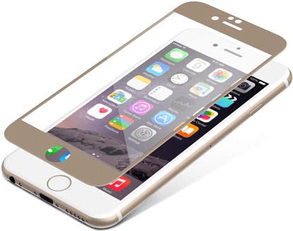 Invisibleshield Glass Luxe™ - Zagg Invisibleshield Glass Luxe For Iphone 6 Plus & (500x418), Png Download
