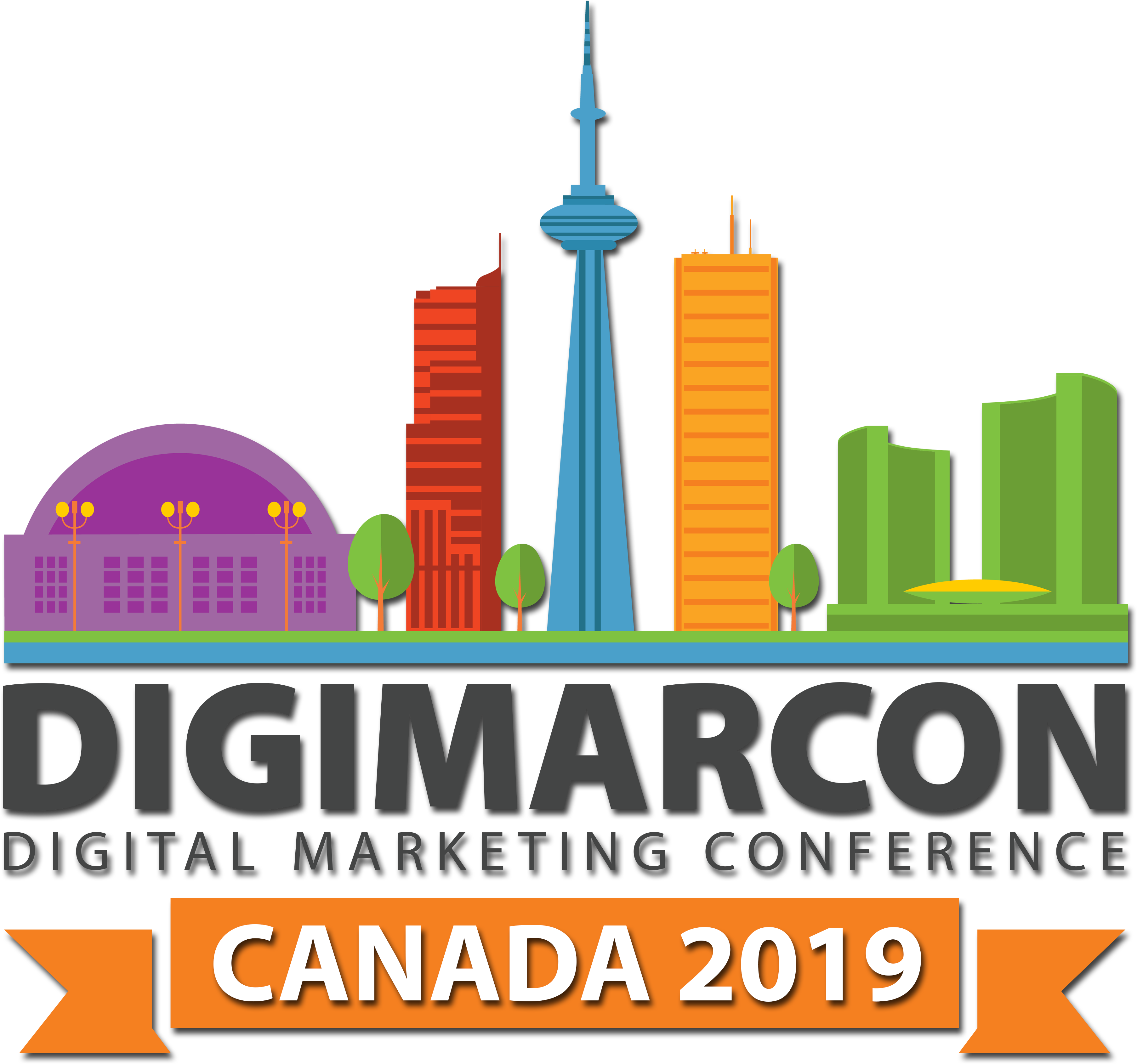 Digimarcon Canada 2018 - Graphic Design (800x749), Png Download