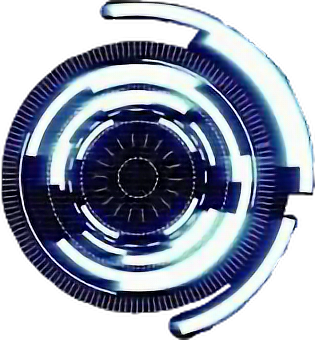 Robot Eye Cyborg Lightfreetoedit - Transparent Robot Eyes Png (644x696), Png Download