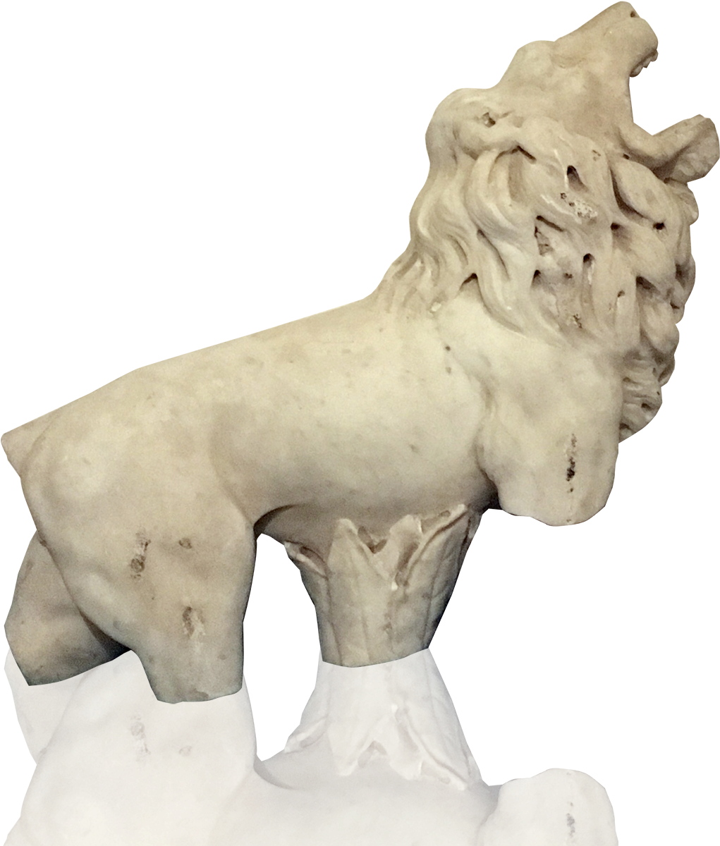 Roman Fountain Fragment - Roar (1400x1400), Png Download