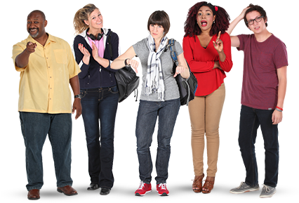 Cutout People Casting Callhttp - .com (425x317), Png Download