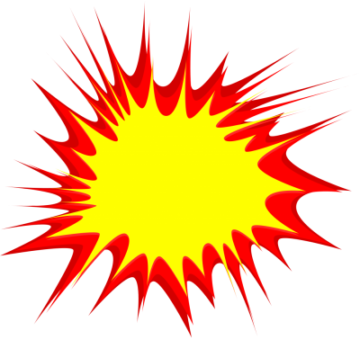 Explosion Amazing Image Download Png Images - Explosion Png (400x378), Png Download