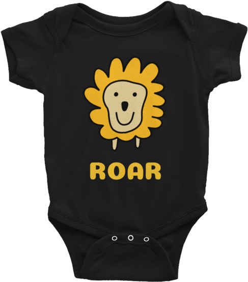 Lion Roar Infant Bodysuit - Imagineavalon Halloween Onesie, Boo Onesie, Halloween (580x580), Png Download