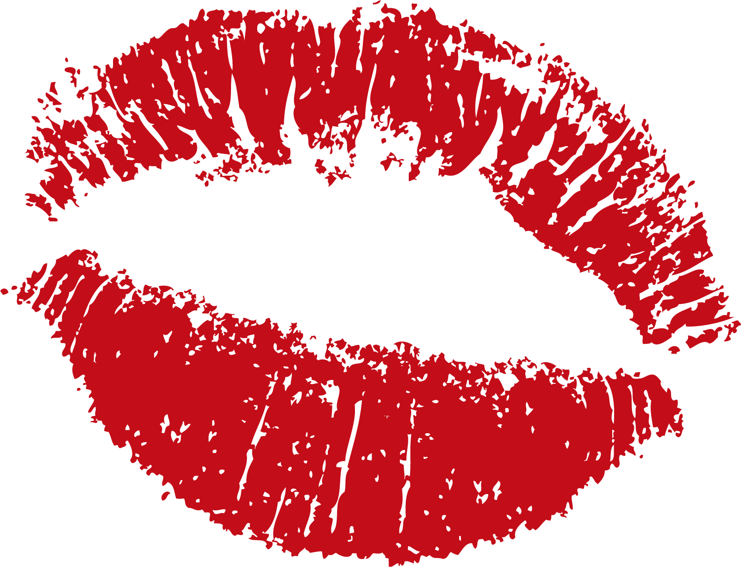 Gum Clipart Red Lipstick - Lips Vector Png (1501x1149), Png Download