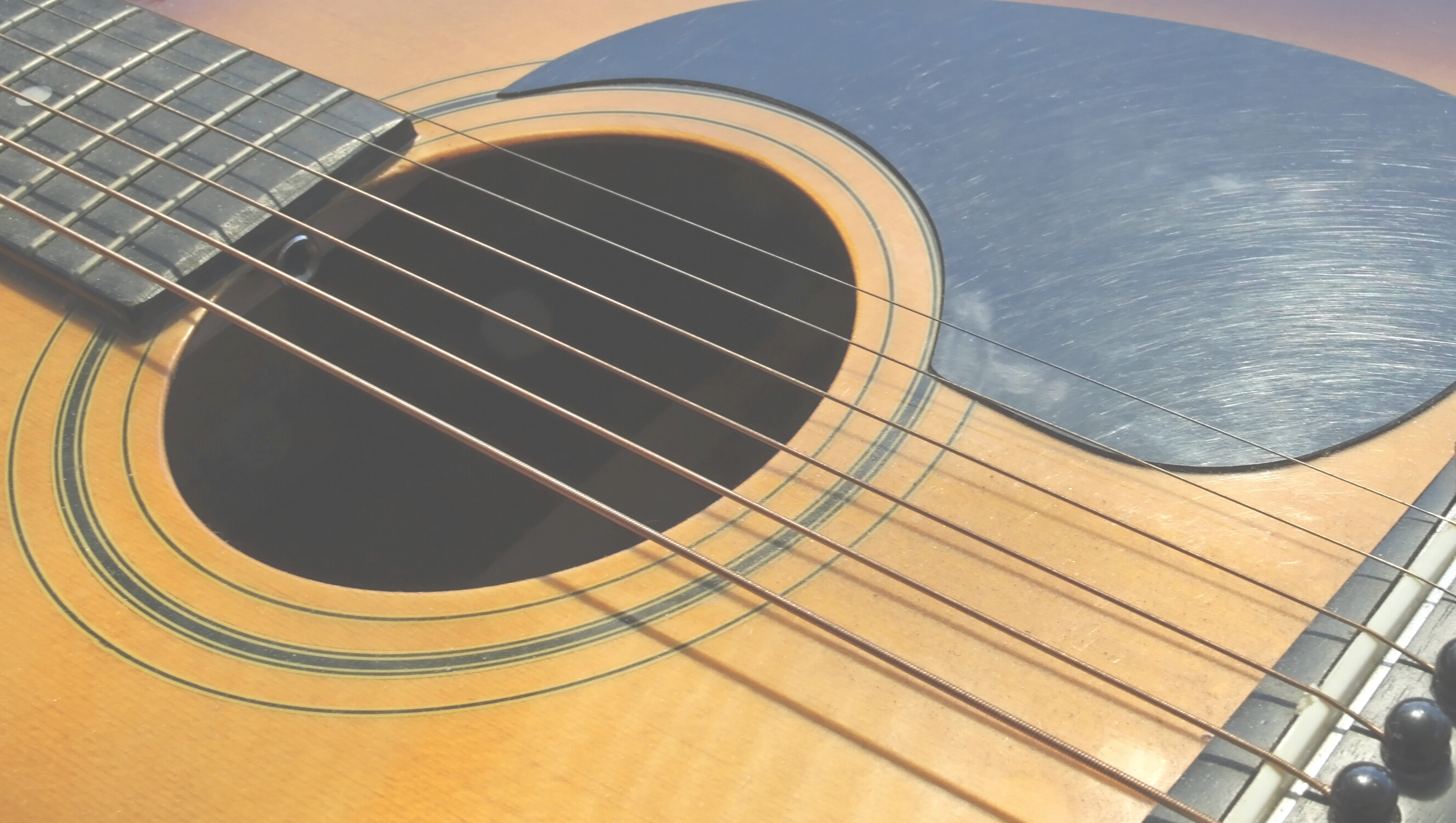 Acoustic Guitar Canada (2646x1496), Png Download