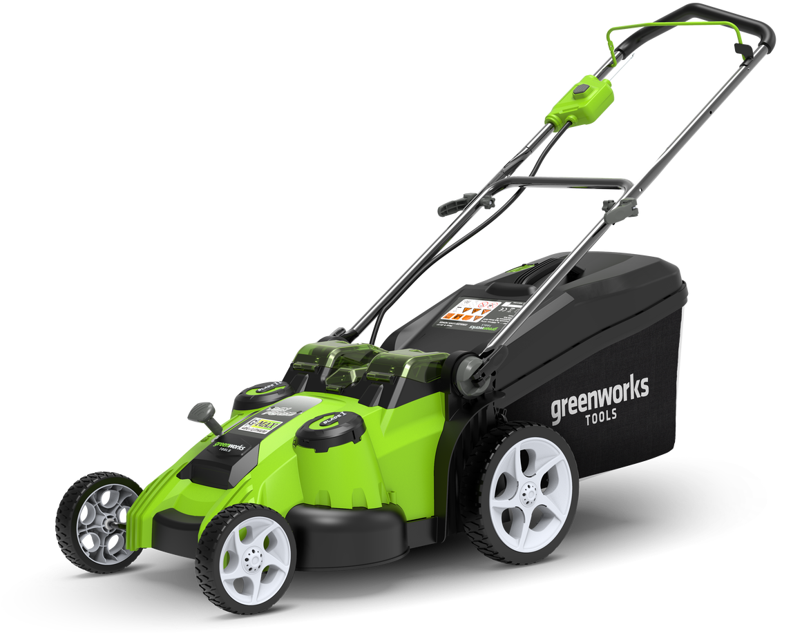Lawn Mower - Electric Lawn Mower (1200x974), Png Download