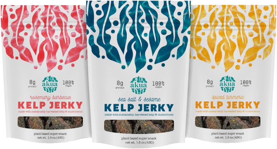 Kelp Jerky - Akua Snack (1000x537), Png Download