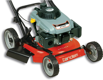 Lawnmowers To Suit Any Need Lawns Are As Unique As - Tandem Lawn Mower (454x334), Png Download