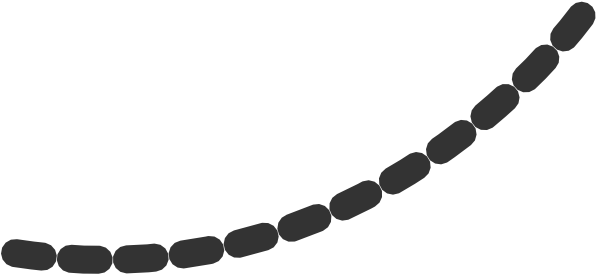 Barbed Wire Clipart - Necklace (600x280), Png Download