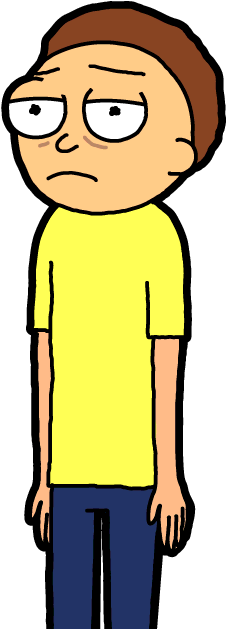 Pm-088 - Pocket Mortys Morty Png (300x650), Png Download