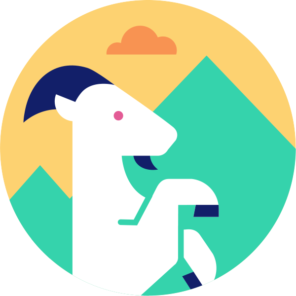 Capricorn Zodiac Sign - Capricornio (600x600), Png Download