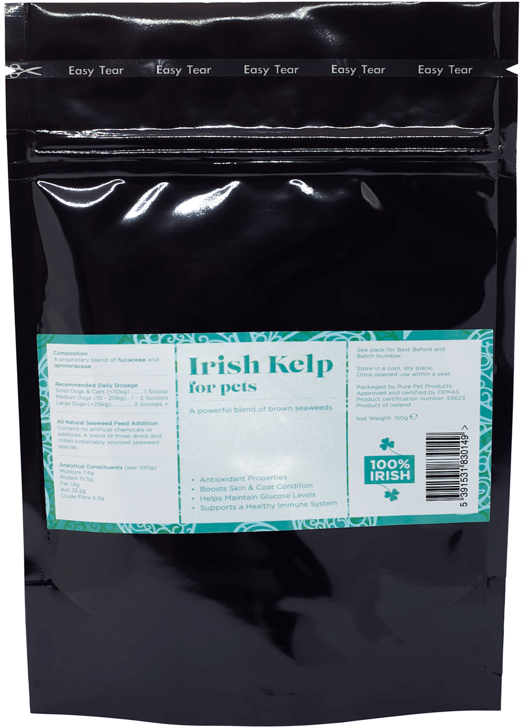 Organic Irish Kelp For Dogs - Kelp (1150x1500), Png Download