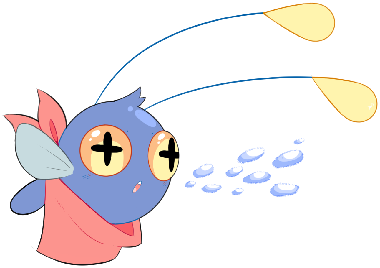 Art Trade With Kelp - Cartoon (1309x928), Png Download