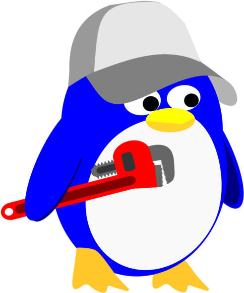 All Photo Png Clipart - Penguin Plumber (532x750), Png Download