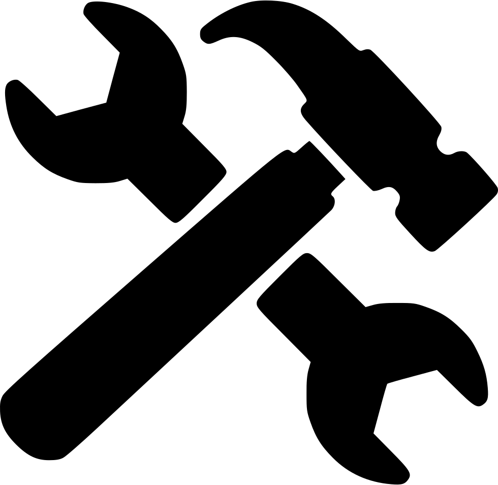 Png File - Hammer And Wrench Icon Png (980x954), Png Download