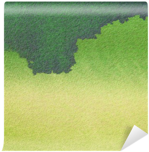 Abstract Watercolor Background Design Self-adhesive - Grass (400x400), Png Download