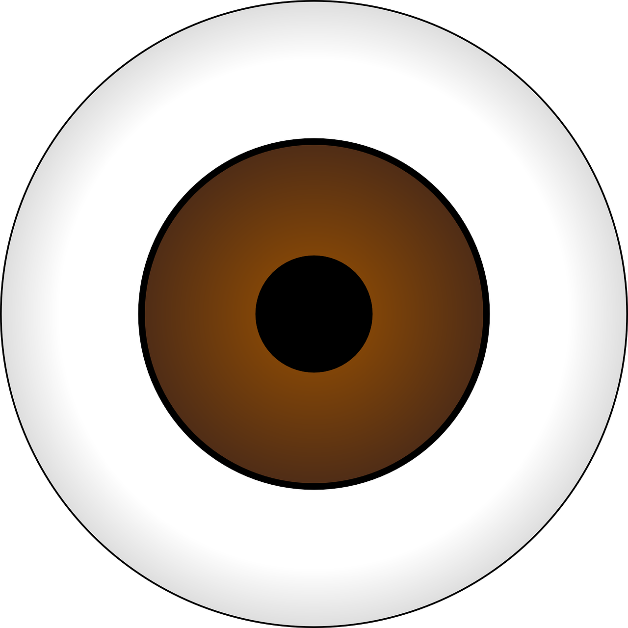 Vector Download Olhos Castanhos Eye Medium Image Png - Clip Art (800x800), Png Download