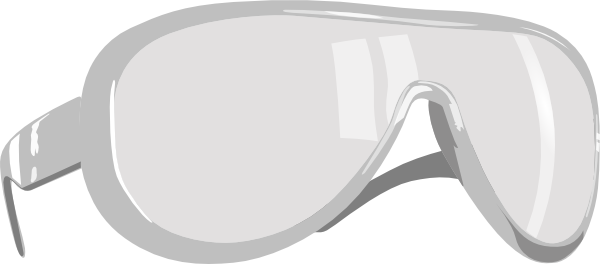 Gray Sunglasses Clipart Png For Web (600x264), Png Download
