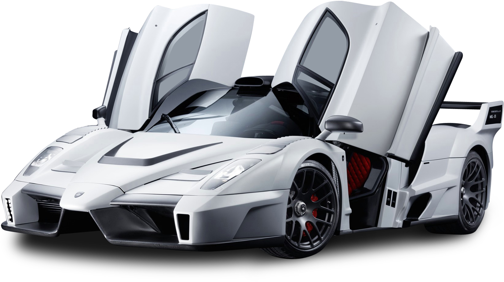 Car Image Pngpix White Clip Art Free Library - Ferrari Enzo 2010 (1802x1012), Png Download