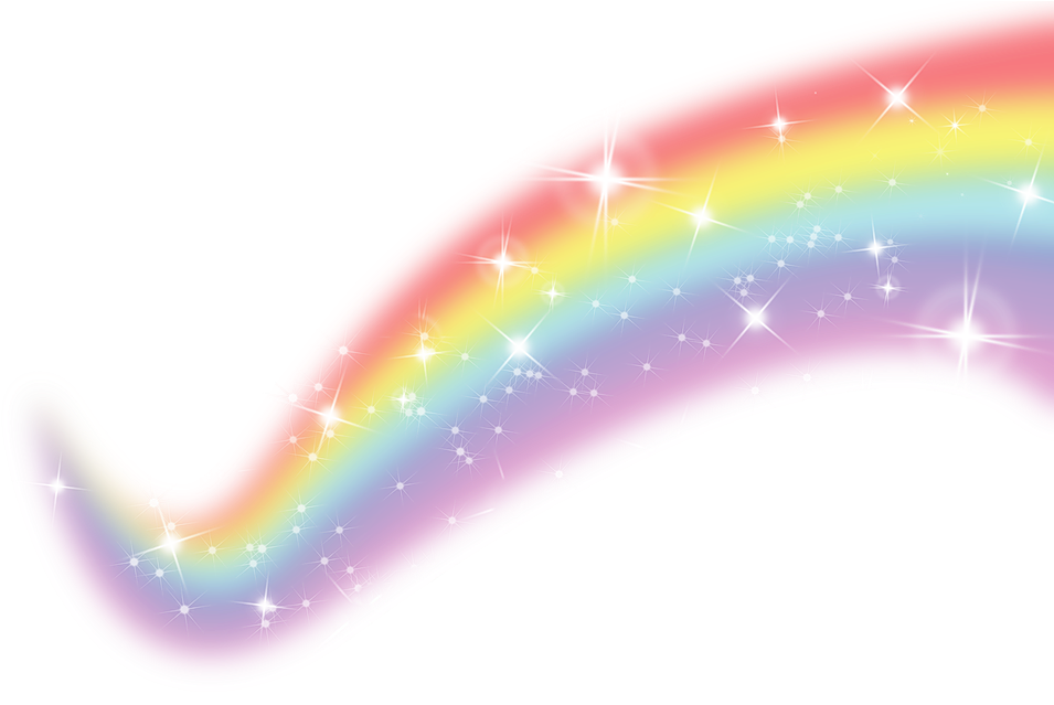 Rainbow Pastel S Png Transparent - Rainbow Transparent (500x312), Png Download