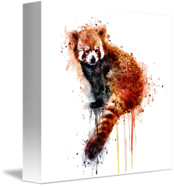Shopping - " - Red Panda (606x650), Png Download