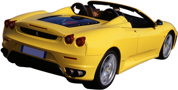 Yellow Ferrari Png Photo - Ferrari F430 Spider (600x450), Png Download