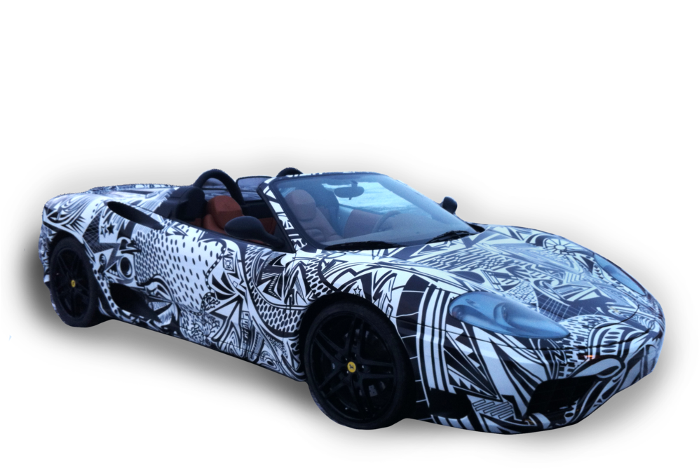 Ferrari - Portable Network Graphics (1000x747), Png Download