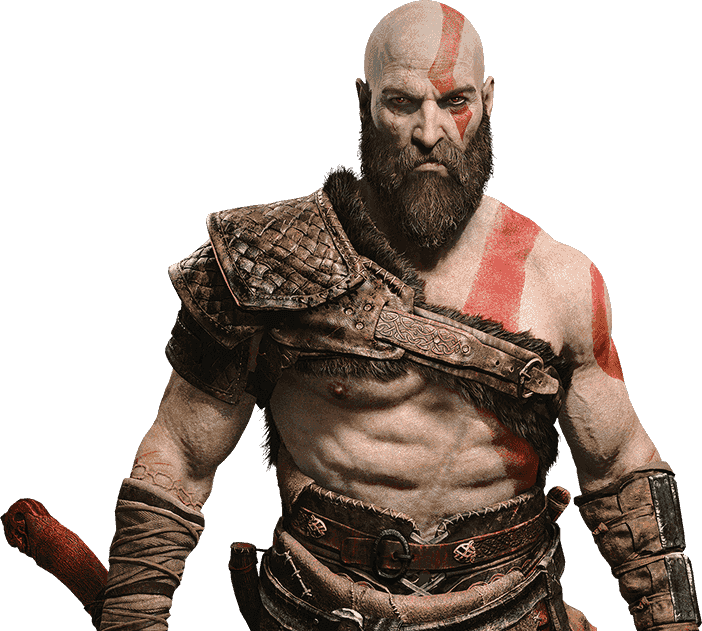 Download Kratos God Of War 4 Render Full Size Png Image Pngkit