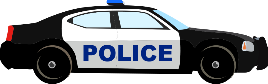 Fullscreen - Police Car (896x280), Png Download