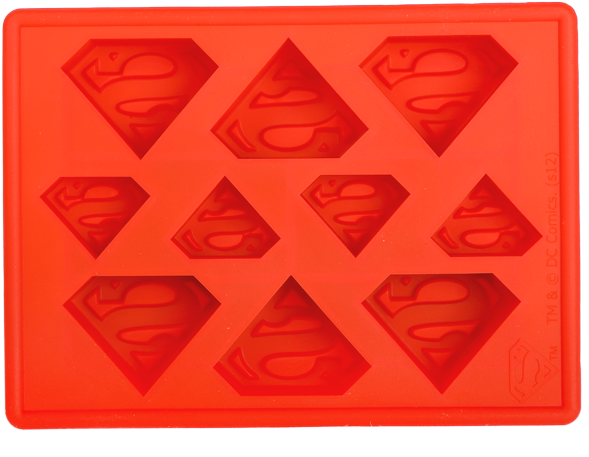 Superman Logo Silicone Tray - Superman Logo (600x600), Png Download