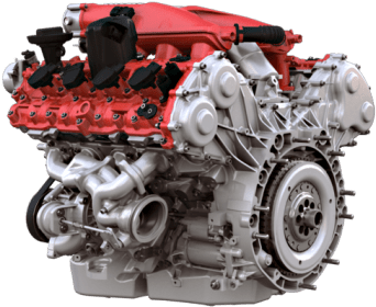 Download - Ferrari Engine Png (450x337), Png Download