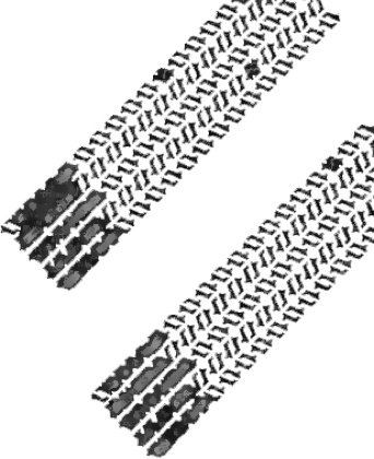 Tire Marks Png - Tire Marks (342x420), Png Download