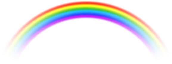 0, - Rainbow Png (600x231), Png Download