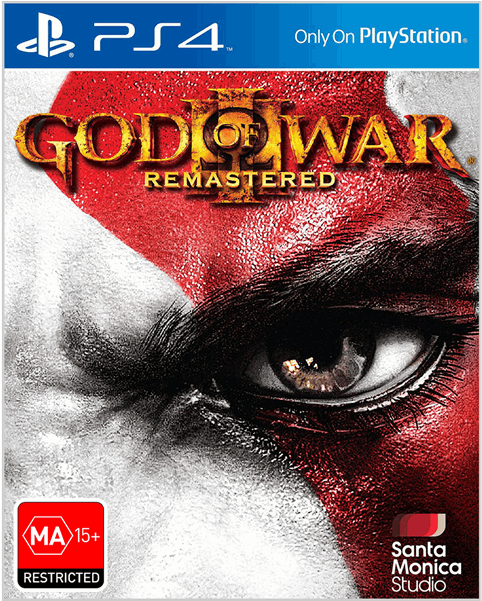 God Of War 3ps4 (600x600), Png Download