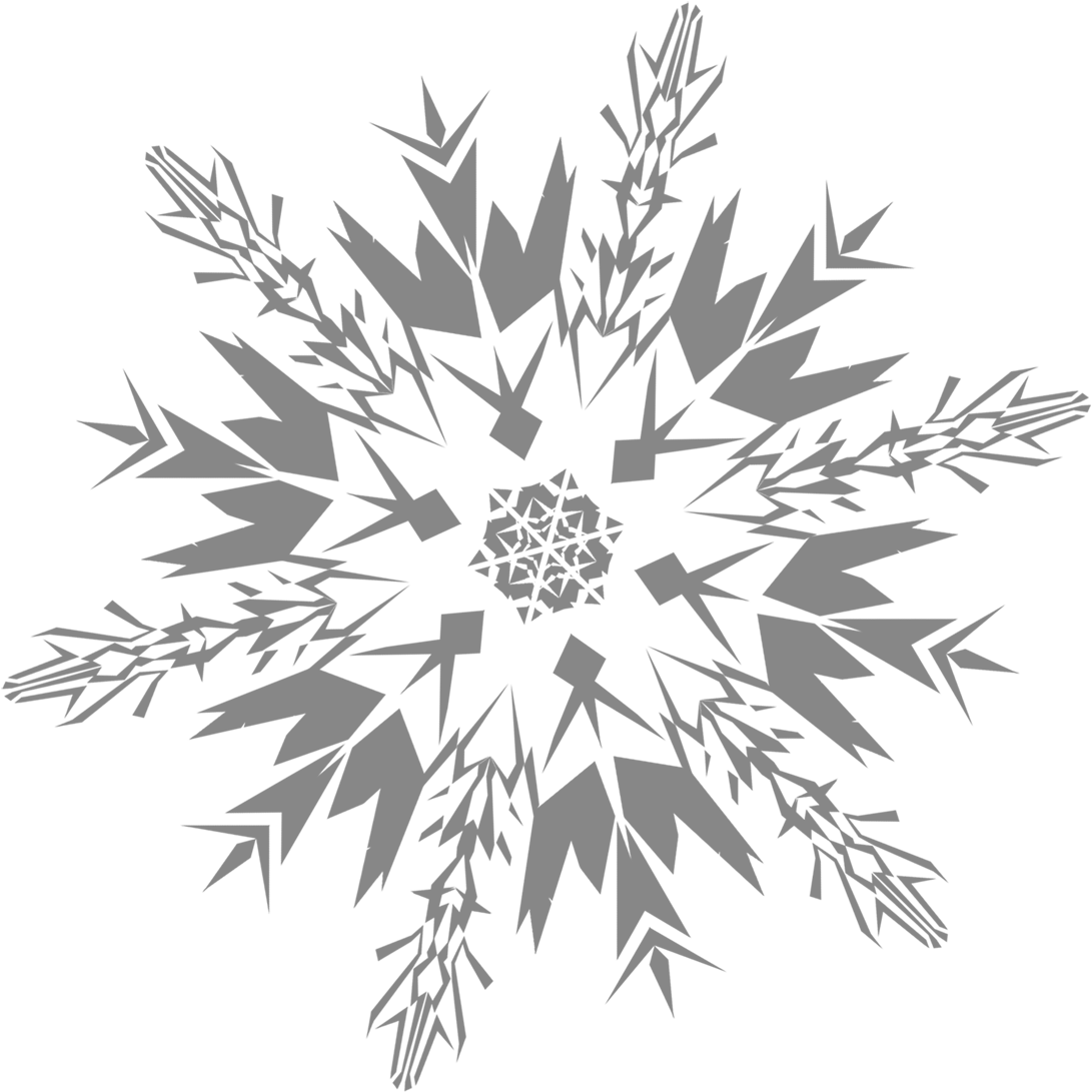 Snowflakes Png7585 - Blue Snowflake Png (1144x1188), Png Download