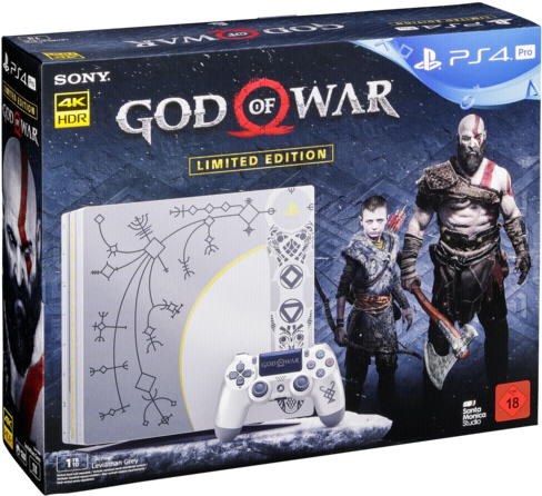 Playstation 4 Pro 1tb Inkl - Art Of God Of War - Hardcover (500x458), Png Download