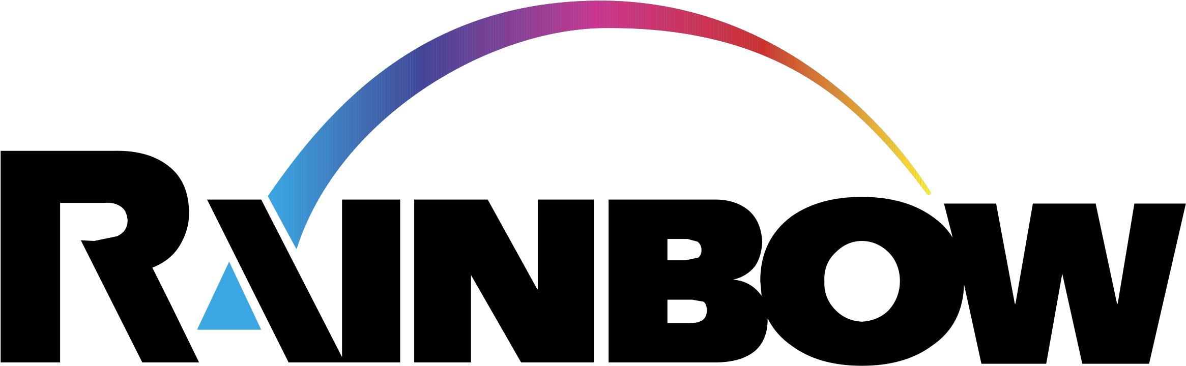 Rainbow Logo Png Transparent - Text Bubble Stock Shape Magnet (2 1/4"x2 3/4") Quantity(500) (2400x2400), Png Download