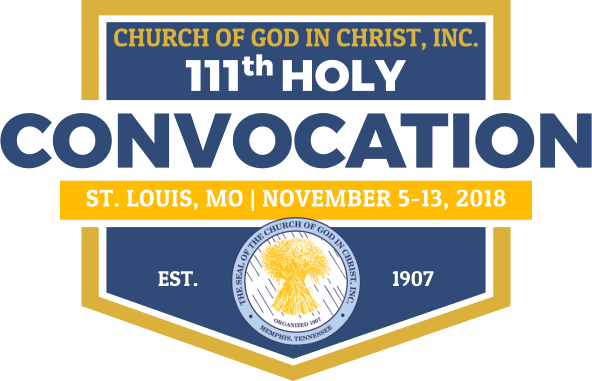 111th Church Of God In Christ Holy Convocation Ready - Cogic Holy Convocation 2018 (592x381), Png Download
