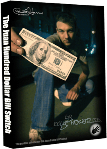 Juan Hundred Dollar Bill Switch By Doug Mckenzie Video - Juan Hundred Dollar Bill Switch (with Hundy 500 Bonus) (500x500), Png Download