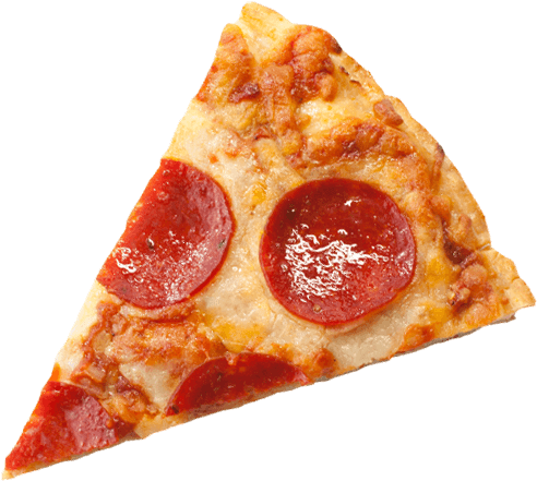 76kib, 492x441, Pizza-1 - Eating (492x441), Png Download
