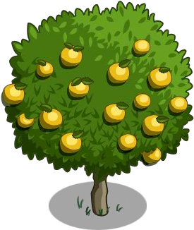 Grapefruit Tree 100-icon - Farmville Trees (300x400), Png Download