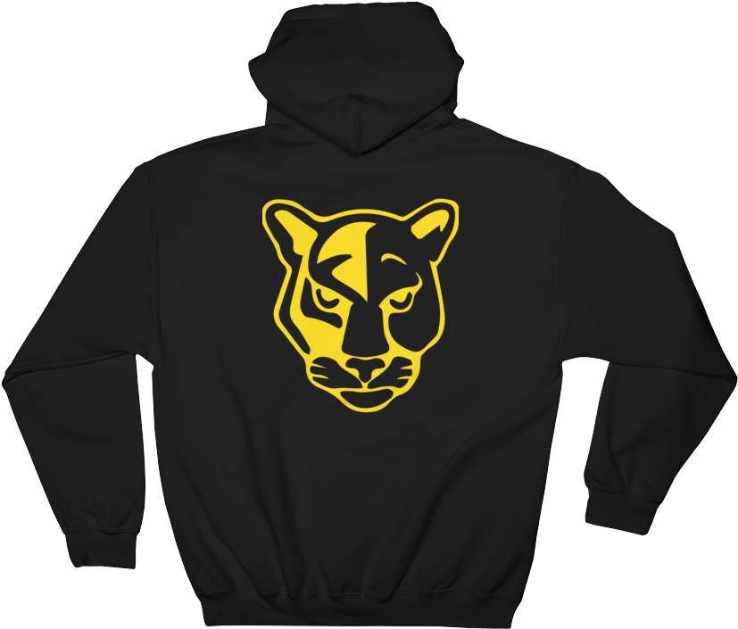 Panther Hoodie Back Logo (1000x1000), Png Download