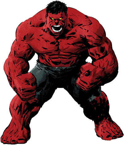 Avengers Villains Clipart Clipart Panda - Red Hulk (403x470), Png Download