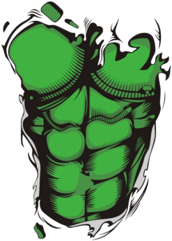 Hulk Inside - Toddler Hulk Shirt (674x518), Png Download
