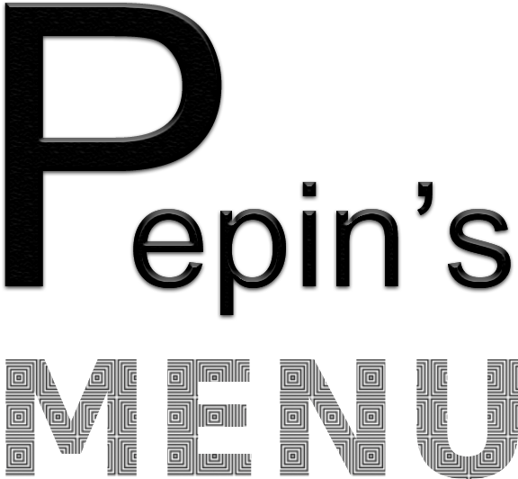 Pepin's Menu (600x558), Png Download