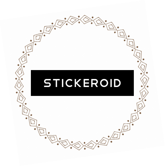 Circle Frame Border Frames (577x578), Png Download