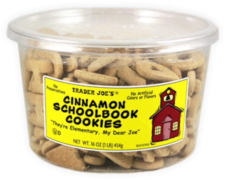 27403 Cinnamon Schoolbook Cookies (800x640), Png Download
