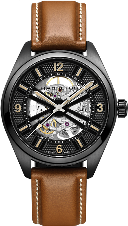 Khaki Field Skeleton Auto (500x762), Png Download